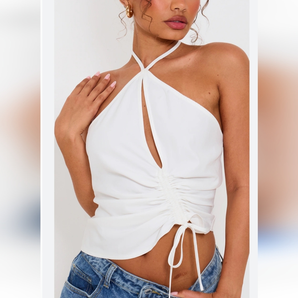 4th RECKLESS Satin Tank NWT
